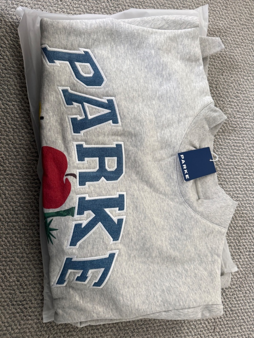 PARKE NYC women’s Multi Mockneck sweatshirt - Picture 2 of 3